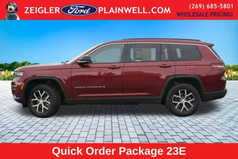 Photos of 2024 Jeep Grand Cherokee L Limited for sale in Plainwell, MI at Zeigler Ford of Plainwell