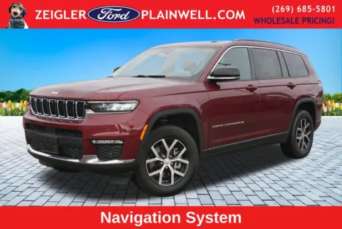 Red 2024 Jeep Grand Cherokee L Limited for sale in Plainwell, MI