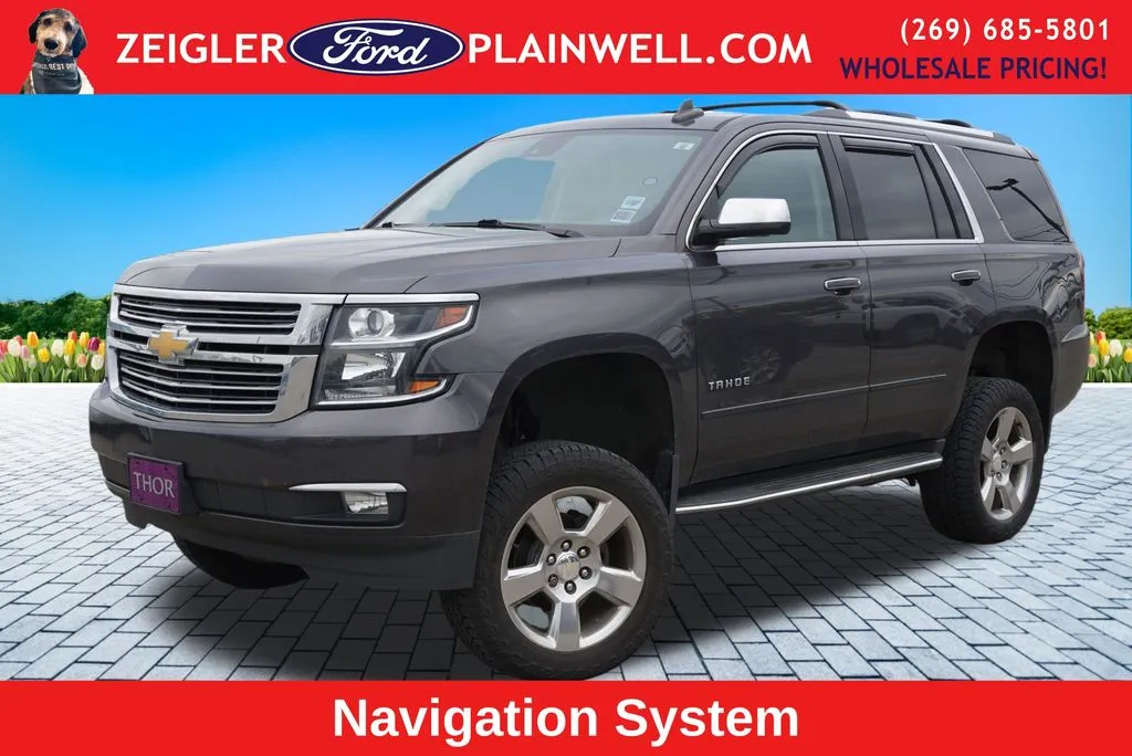 Gray 2018 Chevrolet Tahoe Premier for sale in Plainwell, MI