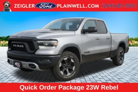 Silver 2019 Ram 1500 Rebel for sale in Plainwell, MI