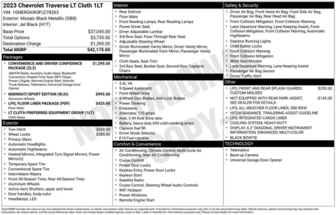 Photos of 2023 Chevrolet Traverse LT for sale in Plainwell, MI at Zeigler Ford of Plainwell