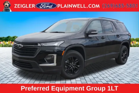 Black 2023 Chevrolet Traverse LT for sale in Plainwell, MI