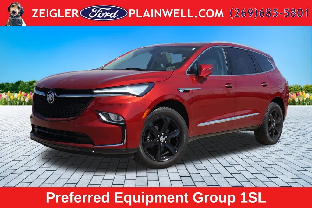 Red 2023 Buick Enclave Essence for sale in Plainwell, MI