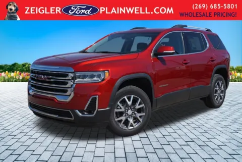 Red 2023 GMC Acadia SLT for sale in Plainwell, MI