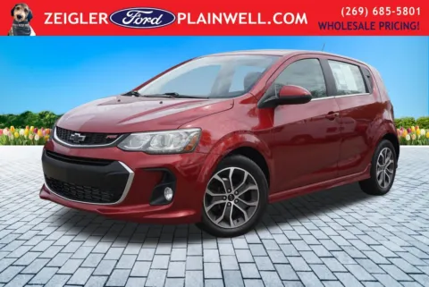 Red 2020 Chevrolet Sonic LT for sale in Plainwell, MI