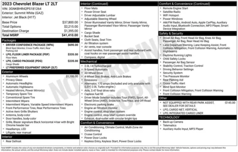 Photos of 2023 Chevrolet Blazer LT for sale in Plainwell, MI at Zeigler Ford of Plainwell