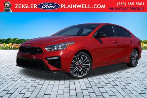 Red 2021 Kia Forte GT for sale in Plainwell, MI