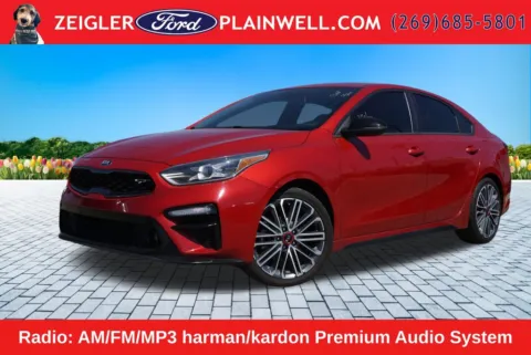 Red 2021 Kia Forte GT for sale in Plainwell, MI