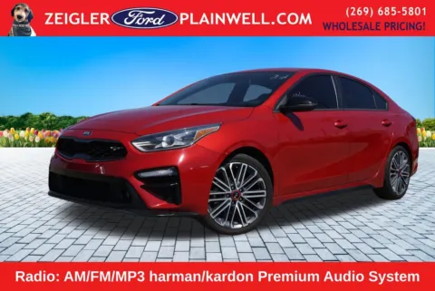 Red 2021 Kia Forte GT for sale in Plainwell, MI