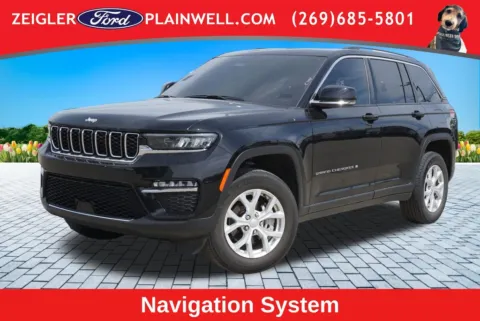 Black 2023 Jeep Grand Cherokee Limited for sale in Plainwell, MI