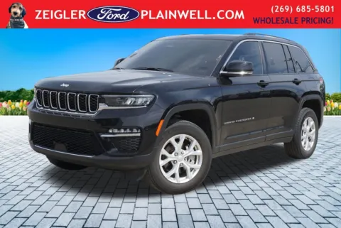 Black 2023 Jeep Grand Cherokee Limited for sale in Plainwell, MI