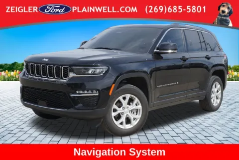 Black 2023 Jeep Grand Cherokee Limited for sale in Plainwell, MI