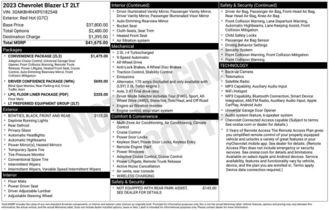 Photos of 2023 Chevrolet Blazer LT for sale in Plainwell, MI at Zeigler Ford of Plainwell