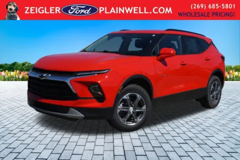 Red 2023 Chevrolet Blazer LT for sale in Plainwell, MI