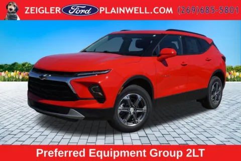 Red 2023 Chevrolet Blazer LT for sale in Plainwell, MI