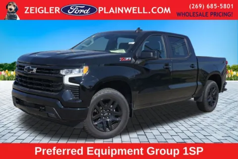 Black 2022 Chevrolet Silverado 1500 RST for sale in Plainwell, MI