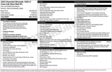 Photos of 2023 Chevrolet Silverado 1500 LT for sale in Plainwell, MI at Zeigler Ford of Plainwell