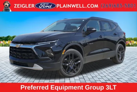 Black 2023 Chevrolet Blazer LT for sale in Plainwell, MI