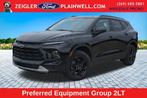 Black 2024 Chevrolet Blazer LT for sale in Plainwell, MI