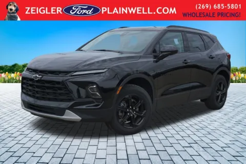 Black 2024 Chevrolet Blazer LT for sale in Plainwell, MI