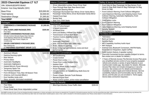 Photos of 2023 Chevrolet Equinox LT for sale in Plainwell, MI at Zeigler Ford of Plainwell