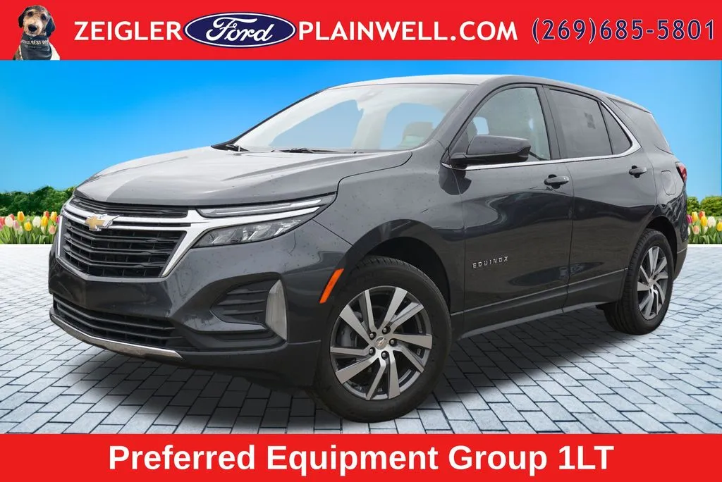 Gray 2023 Chevrolet Equinox LT for sale in Plainwell, MI