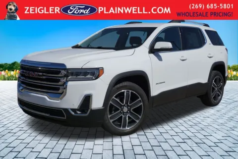 White 2023 GMC Acadia SLT for sale in Plainwell, MI