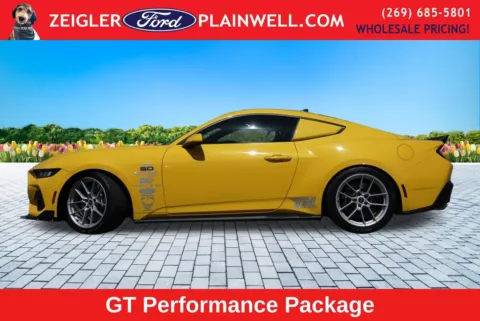 Photos of 2024 Ford Mustang GT for sale in Plainwell, MI at Zeigler Ford of Plainwell
