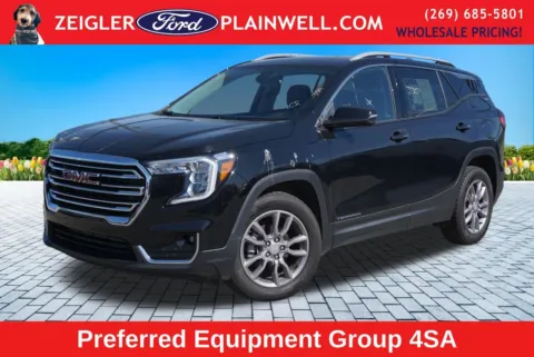 Black 2024 GMC Terrain SLT for sale in Plainwell, MI