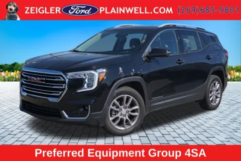 Black 2024 GMC Terrain SLT for sale in Plainwell, MI