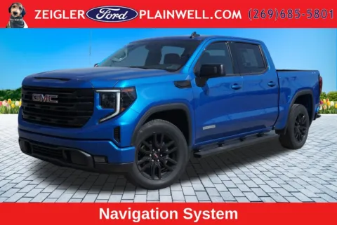 Blue 2023 GMC Sierra 1500 Elevation for sale in Plainwell, MI
