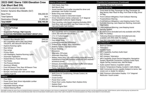 Photos of 2023 GMC Sierra 1500 Elevation for sale in Plainwell, MI at Zeigler Ford of Plainwell