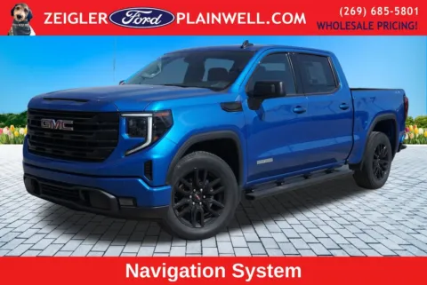 Blue 2023 GMC Sierra 1500 Elevation for sale in Plainwell, MI