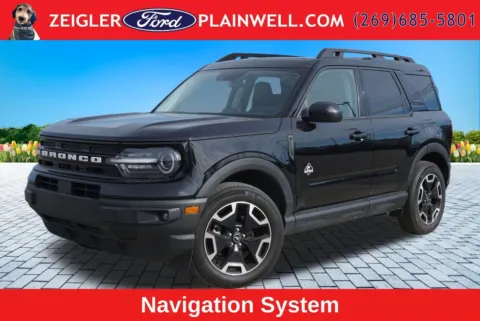 Black 2023 Ford Bronco Sport Outer Banks for sale in Plainwell, MI
