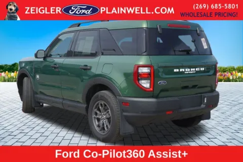 Another view of 2024 Ford Bronco Sport Big Bend for sale in Plainwell, MI at Zeigler Ford of Plainwell