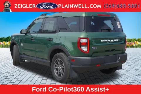 Another view of 2024 Ford Bronco Sport Big Bend for sale in Plainwell, MI at Zeigler Ford of Plainwell