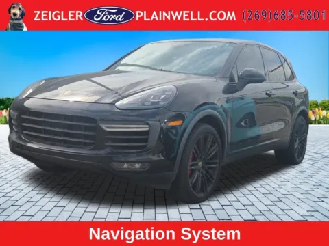 Gray 2017 Porsche Cayenne Turbo for sale in Plainwell, MI