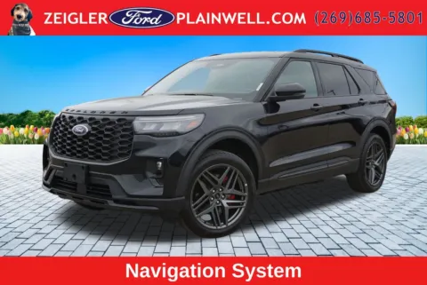 Black 2025 Ford Explorer ST-Line for sale in Plainwell, MI