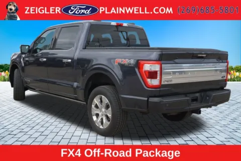 Another view of 2021 Ford F-150 Platinum for sale in Plainwell, MI at Zeigler Ford of Plainwell