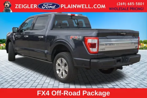 Another view of 2021 Ford F-150 Platinum for sale in Plainwell, MI at Zeigler Ford of Plainwell