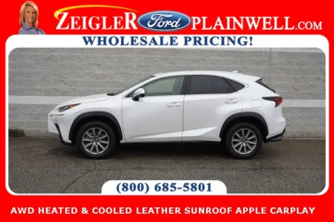 Used 2021 Lexus NX 300 for sale in Plainwell, MI at Zeigler Ford