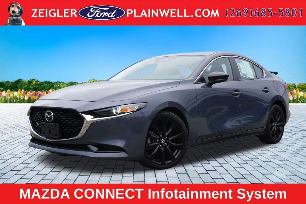 Gray 2024 Mazda Mazda3 2.5 S Carbon Edition for sale in Plainwell, MI