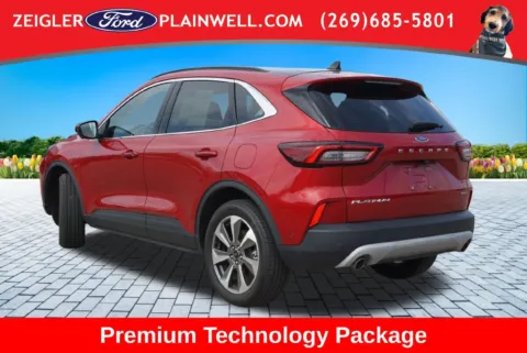 Another view of 2023 Ford Escape Hybrid Platinum for sale in Plainwell, MI at Zeigler Ford of Plainwell
