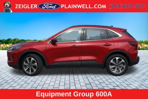 Photos of 2023 Ford Escape Hybrid Platinum for sale in Plainwell, MI at Zeigler Ford of Plainwell
