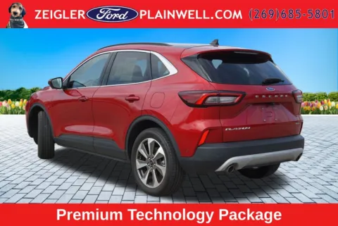 Another view of 2023 Ford Escape Hybrid Platinum for sale in Plainwell, MI at Zeigler Ford of Plainwell