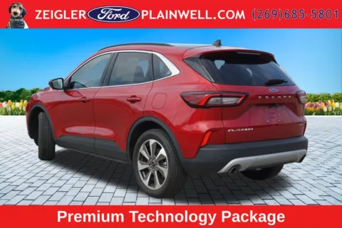 Another view of 2023 Ford Escape Hybrid Platinum for sale in Plainwell, MI at Zeigler Ford of Plainwell