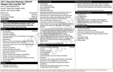 Photos of 2011 Chevrolet Silverado 1500 Work Truck for sale in Plainwell, MI at Zeigler Ford of Plainwell