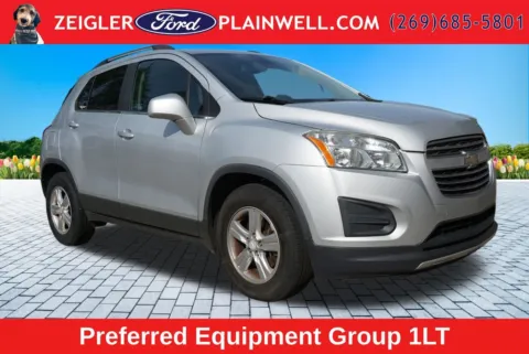 Silver 2016 Chevrolet Trax LT for sale in Plainwell, MI