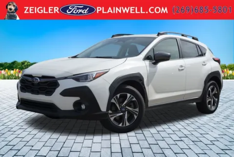 White 2024 Subaru Crosstrek Premium for sale in Plainwell, MI