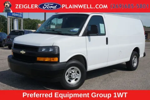 White 2021 Chevrolet Express 2500 Work Van for sale in Plainwell, MI